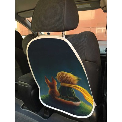 Защитная накидка на спинку сиденья автомобиля «Мальчик с лисенком»