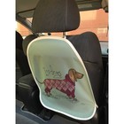 Защитная накидка на спинку сиденья автомобиля «Люблю таксу» - Фото 1