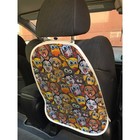 Защитная накидка на спинку сиденья автомобиля «Собачьи мордашки» - фото 109861462