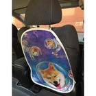 Защитная накидка на спинку сиденья автомобиля «Собаки в космосе» - Фото 1