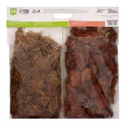 Набор для орхидей Кора сосны 2-6 фр + Мох сфагнум «Рецепты Дедушки Никиты» 5+5 л. - Фото 3