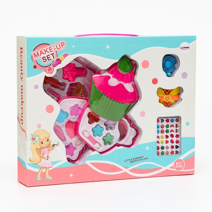 Набор косметики для девочки «Кекс» - Фото 1