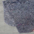 Салфетка - тряпка хозяйственная с оверлоком Доляна, 75×100 см, плотность 170 г/м, строчка 2,5 мм, цвет серый - Фото 2