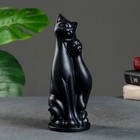 Фигура "Пара кошек" черная 10х27х10см - фото 301150506