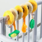 Растяжка - спираль с игрушками Крошка Я «Лесные зверята» дуга на коляску/кроватку для малышей - Фото 4