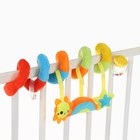 Растяжка - спираль с игрушками дуга на коляску / кроватку для малышей 0+ «Маленькое счастье», Крошка Я - фото 25396606