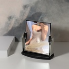 Зеркало настольное, зеркальная поверхность 15 × 17,5 см, цвет серебристый - Фото 1