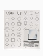 Зеркало настольное, прямоугольное, 17.5×19 см, (15×17 см), цвет серебряный - Фото 3