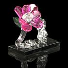 Сувенир стекло "Лебедь у цветка" 3,5х5,5х5,8 см - Фото 2