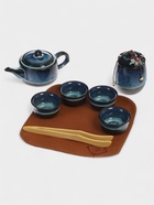 УЦЕНКА Набор для чайной церемонии 8 предметов, на 4 персоны, чашка 45 мл, чайник 180 мл, темный - Фото 3