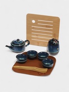 УЦЕНКА Набор для чайной церемонии 8 предметов, на 4 персоны, чашка 45 мл, чайник 180 мл, темный - Фото 2