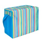 Термосумка на молнии 25 л, цвет синий - Фото 2