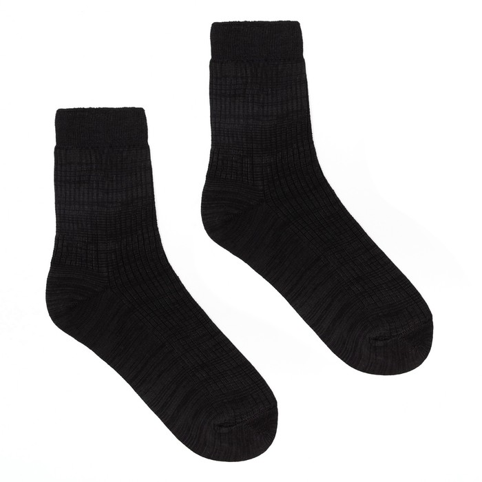 Носки мужские Collorista цвет чёрный, р-р 39-40 (25 см) - Фото 1