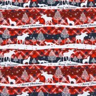 Бумага упаковочная новогодняя глянцевая «Лесной Новый год», 70×100 см, 1 лист - Фото 5