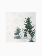 Набор салфеток сервировочных «Этель» Forest animals, 4 шт., белые, 40×40 см - Фото 6