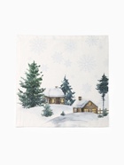 Набор салфеток сервировочных «Этель» Forest animals, 4 шт., белые, 40×40 см - Фото 7