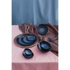 Тарелка обеденная Sapphire, d=27 см, цвет синий - Фото 5