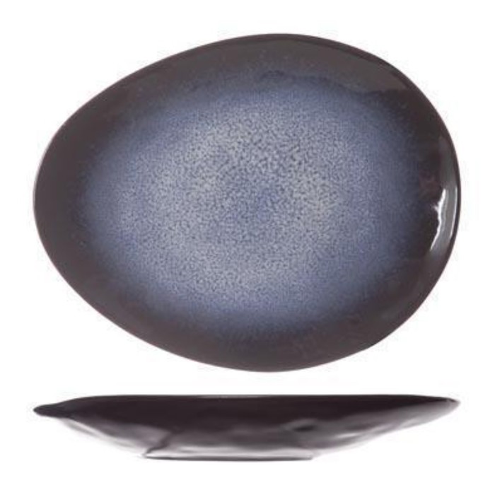 Тарелка овальная Sapphire, 14,5×11×5 см - Фото 1