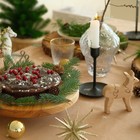 Скатерть новогодняя «Этель» Fir branches 144×220 см с ГМВО, 100% хлопок, 190 г/м² - Фото 5