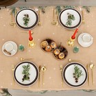 Скатерть новогодняя «Этель» Fir branches 144×220 см с ГМВО, 100% хлопок, 190 г/м² - Фото 6