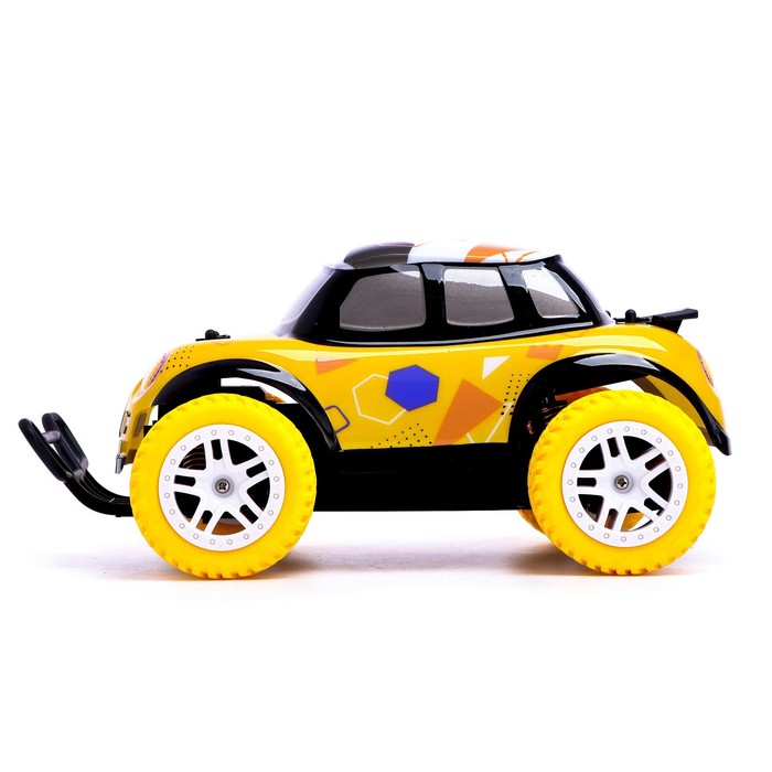 Джип радиоуправляемый «Багги», 1:16, работает от батареек, цвет желтый 51547