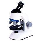 Микроскоп детский «Юный ученый» кратность х100, х400, х1200, подсветка, цвет белый - фото 150481
