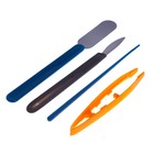 Микроскоп детский «Юный ученый» кратность х100, х400, х1200, подсветка, цвет белый - Фото 7