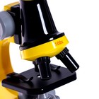 Микроскоп детский «Юный ботаник» кратность х100, х400, х1200, желтый, подсветка - фото 6490966