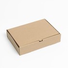 Коробка для пирога, крафт, 29.5 х 20 х 6 см - фото 9441623
