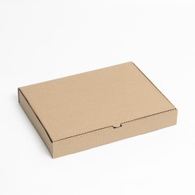 Коробка для пирога, крафт, 45 х 33 х 6 см