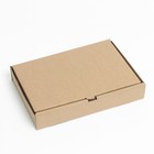 Коробка для пиццы, крафт, 30 х 20 х 5 см - фото 299818663