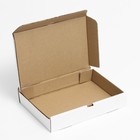 Коробка для пиццы, белая, 30 х 20 х 5 см - Фото 2