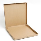 Коробка для пиццы, крафт, 50 х 50 х 4 см - Фото 2