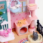 Игрушка «Уютная комната», с куклой, котиками, аксессуарами - фото 4336808