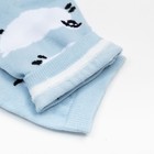 Носки женские MINAKU «Sleep», цвет белый/голубой, размер 36-37 (23 см) - Фото 2