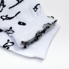 Носки женские MINAKU «Рыбки», цвет белый, размер 36-37 (23 см) - Фото 2