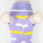 Свитер «Полоски», M (ДС 26, ОШ 26, ОГ 28-46 см) - Фото 7