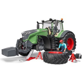 Игровой набор Трактор Fendt 1050 Vario с фигуркой и аксессуарами