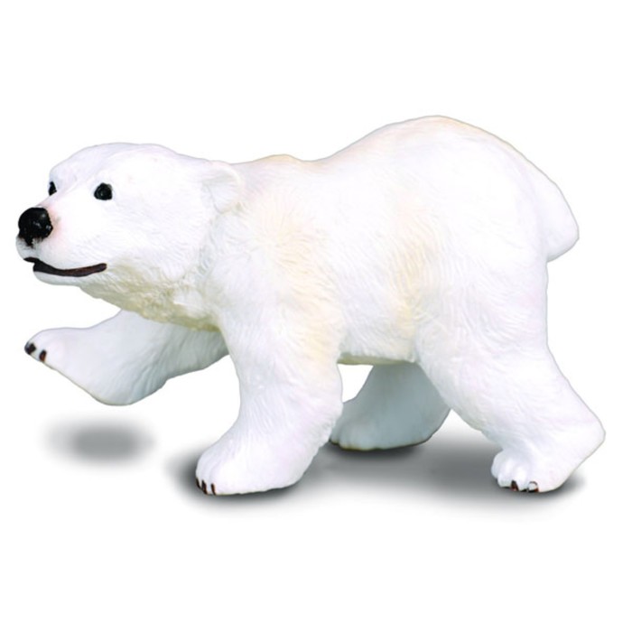 Фигурка животного «Медвежонок полярного медведя» - Фото 1