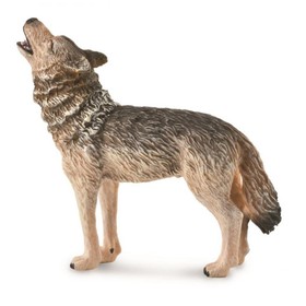 Фигурка животного «Обыкновенный волк воющий»