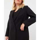 Пиджак женский двубортный MIST plus-size, размер 54, цвет чёрный 7338258 - фото 9442065