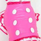 Курточка для собак с воланами, размер 3 (ДС 28,ОШ 30, ОГ 42 см), розовая - Фото 4