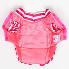 Курточка для собак с воланами, размер 3 (ДС 28,ОШ 30, ОГ 42 см), розовая - Фото 8