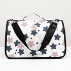 Сумка - переноска для животных «Звёзды», размер L, 53×21×29 см - Фото 6