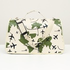 Сумка - переноска «Самолеты», размер L, 50×23×30 см, каркасная - Фото 6