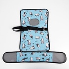 Сумка - переноска для животных «Играющие котики», голубая, размер M, 40×21×27 см - фото 57951538