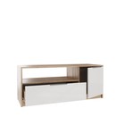 Тумба под ТВ «Нордик 1», 1187×450×490 мм, цвет дуб сонома светлый / белая аляска 7492264