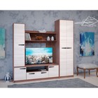 Тумба под ТВ «Нордик 1», 1187×450×490 мм, цвет дуб сонома светлый / белая аляска 7492264