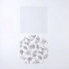 Коробка для печенья, кондитерская упаковка с PVC крышкой, «Грозди», 13 х 13 х 3 см - Фото 6