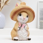 Копилка "Кролик в шляпе" 9х20см - фото 4640463